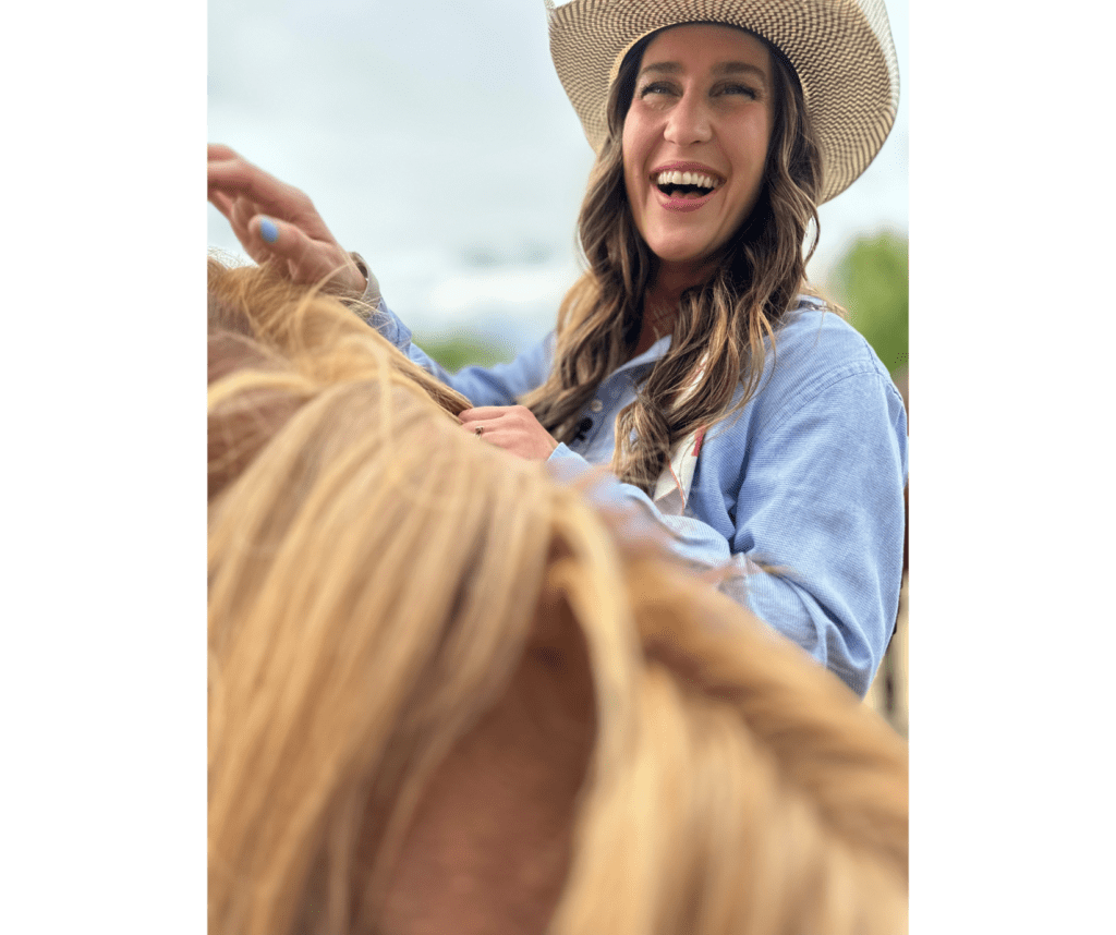 mental performance coach to western riders, Nicole Burnett