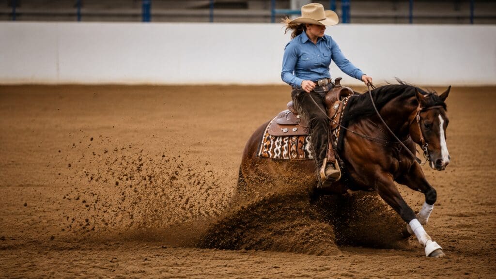 reining horse